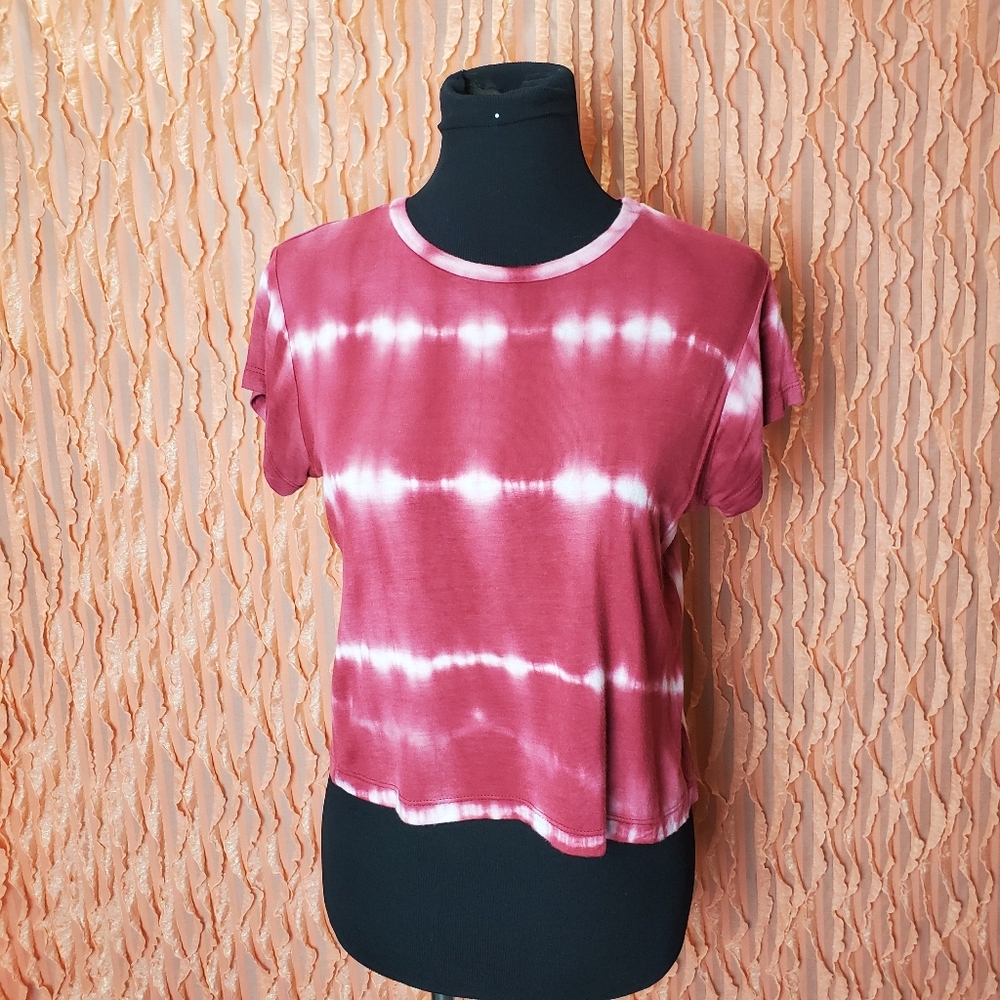 Red Tie-Dye Tshirt